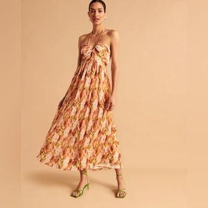 Abercrombie - Drama Halter Maxi Dress